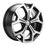 Легковой диск Khomen Wheels KHW1710 7x17 5x114,3 ET37 66,5 F-Silver-FP